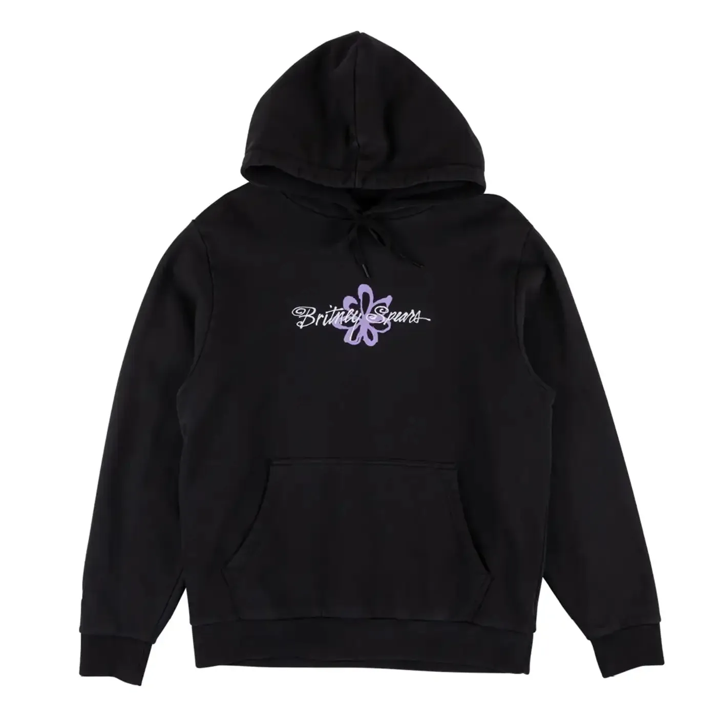 Quick Dry Material Casual Friday wear Welcome Skateboards Flower Hoodie - Black