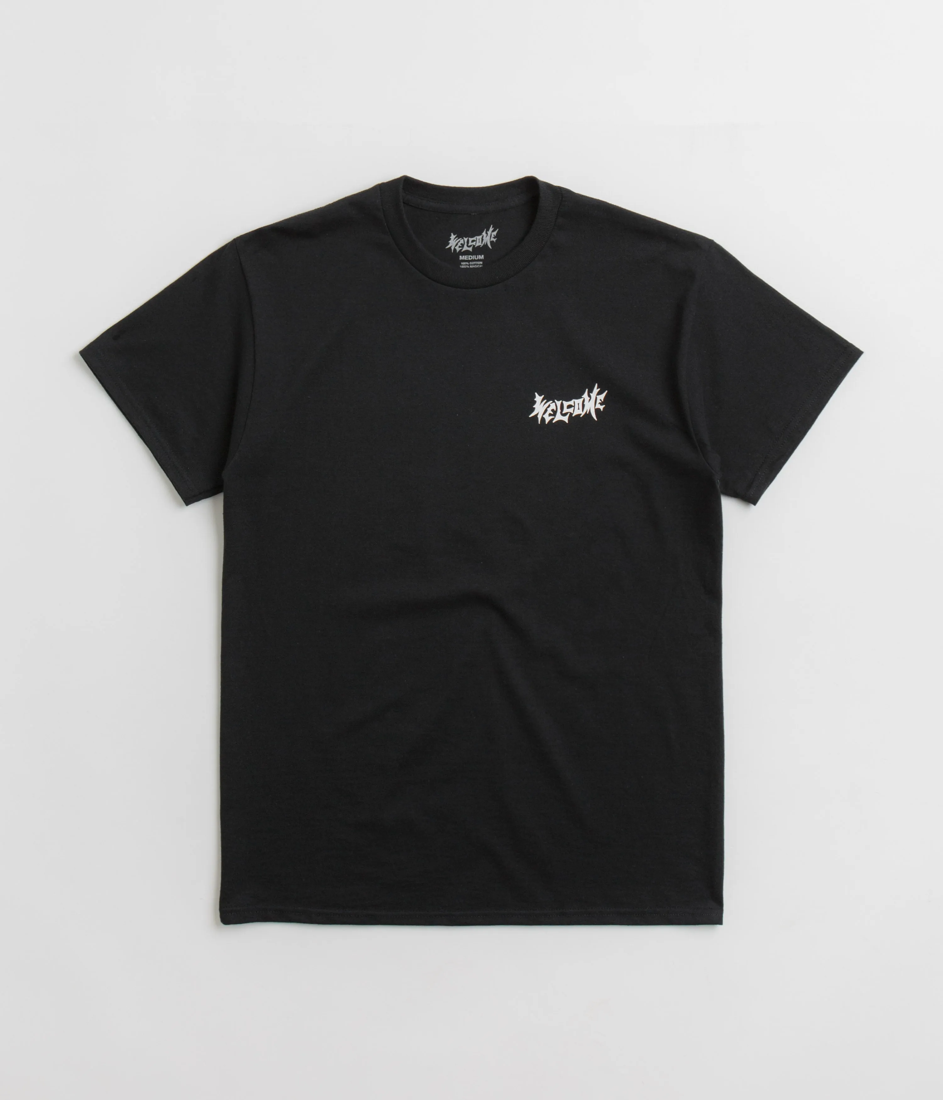 Welcome Sloth T-Shirt - Black / White RV event Recycled Material
