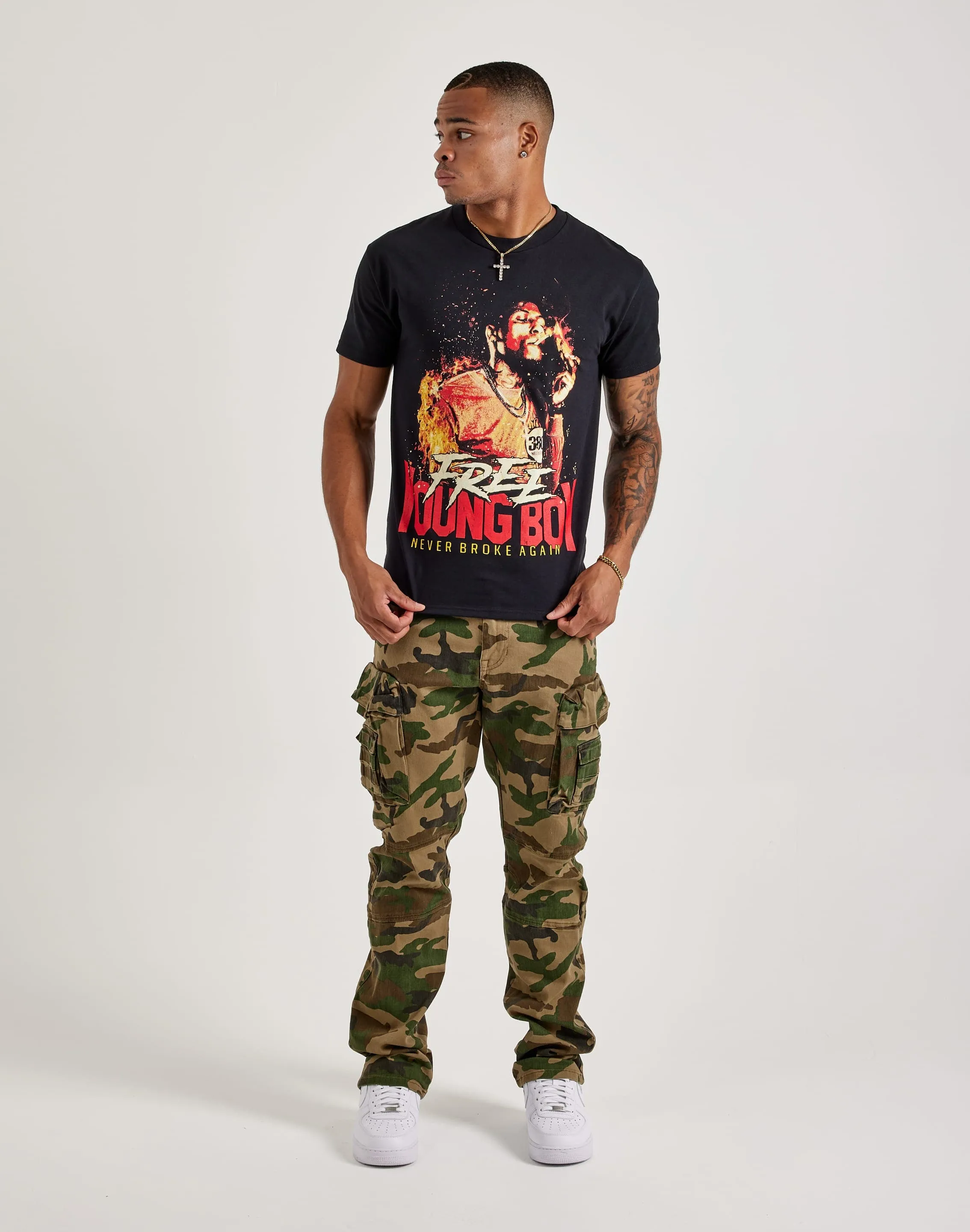 Inner Glow WESTSIDE MERCHANDISING LLC Free Youngboy Tee