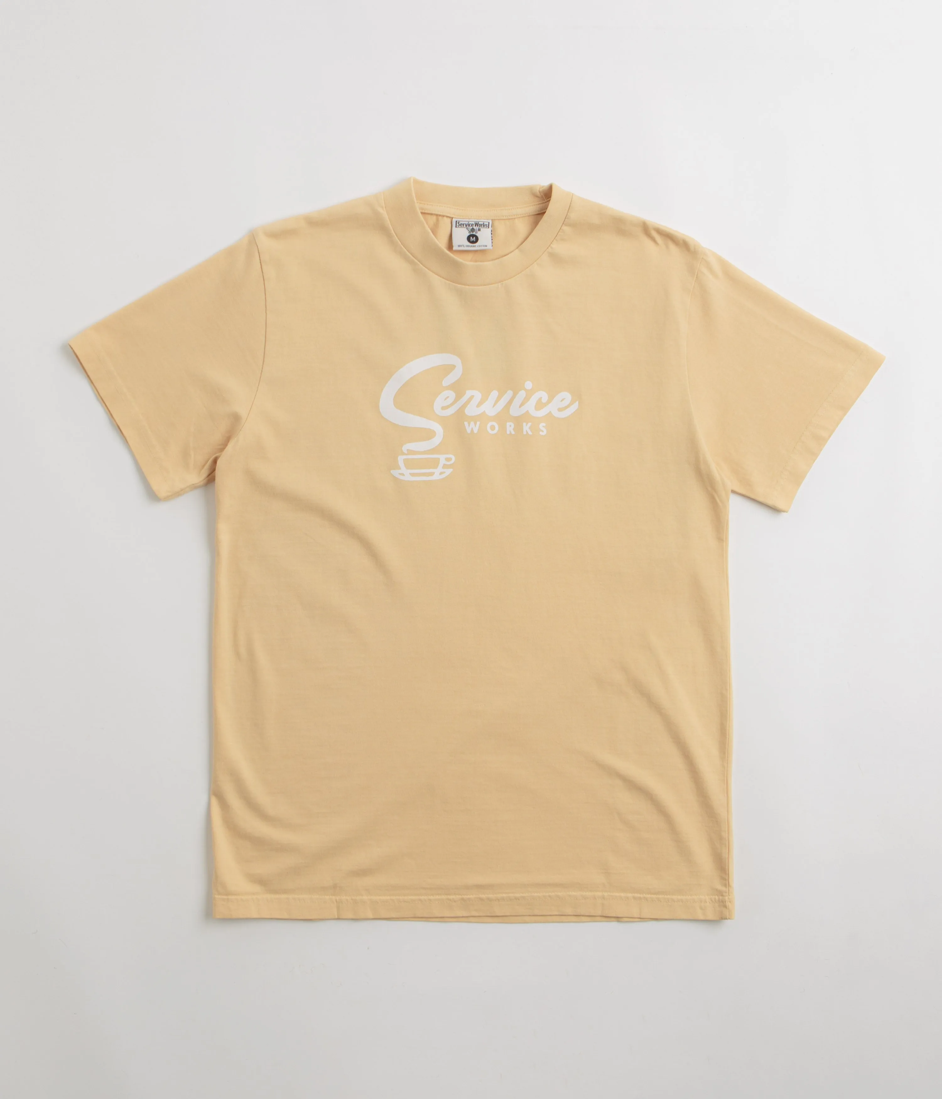 Service Works Espresso T-Shirt - Khaki ruching Daily Outfit