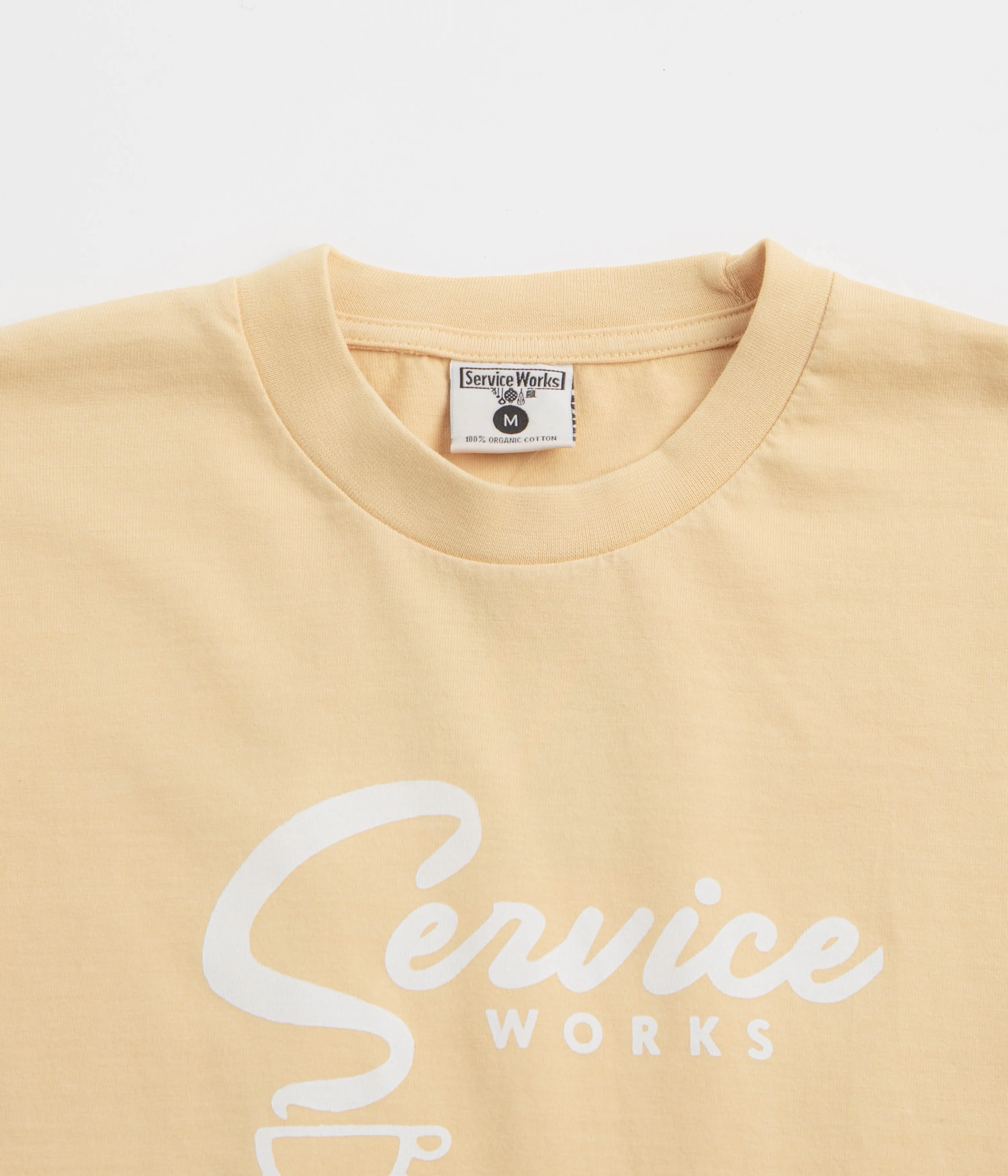 sequin Service Works Espresso T-Shirt - Khaki