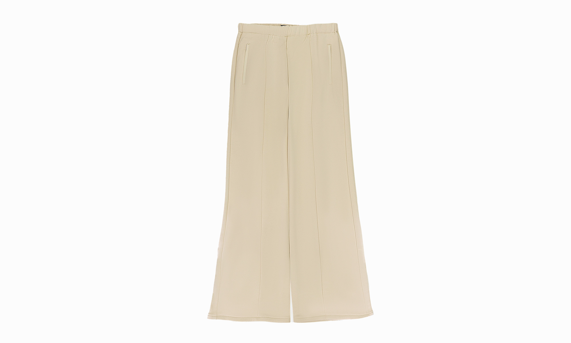 WIDE LEG SWEATPANTS "Alabaster"