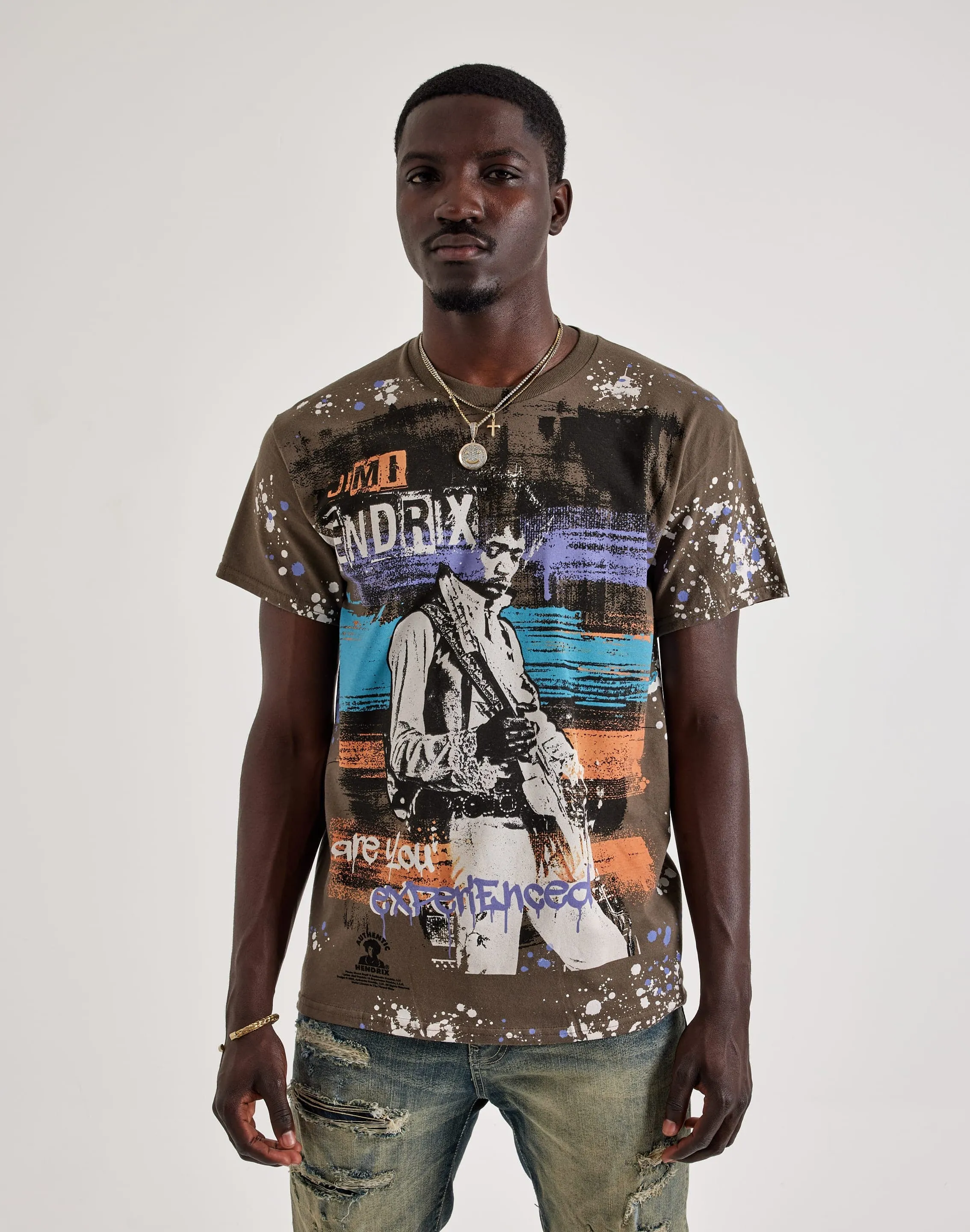 Ice Fit Recycled materials Liquid Blue Jimi Hendrix Havok Tee