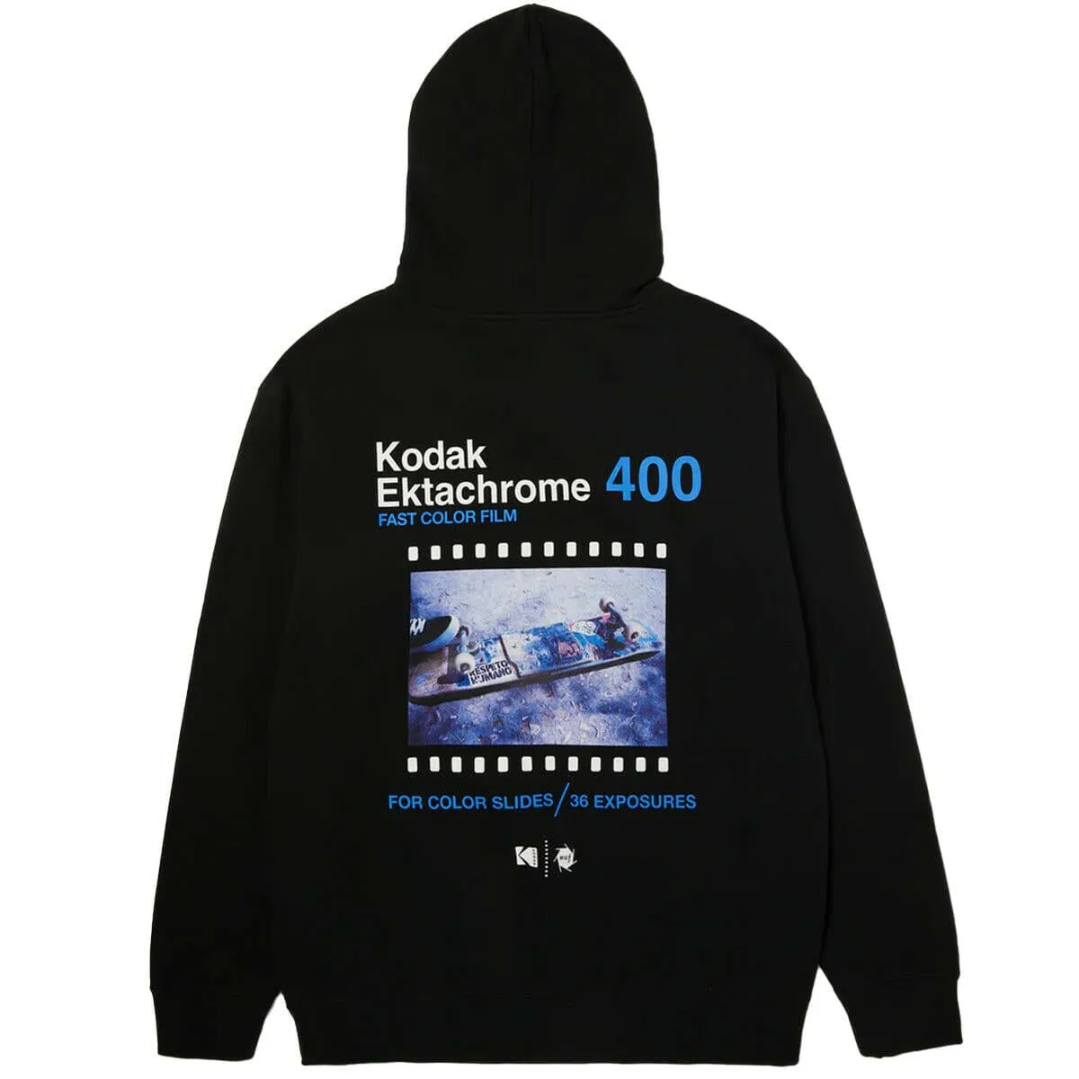 Huf - Kodak Invention Hoodie Black College Essential