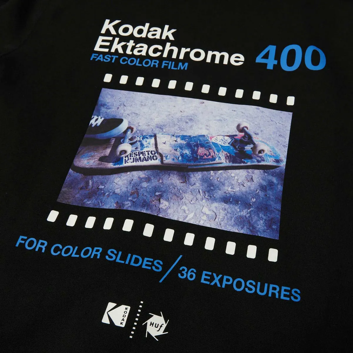 Huf - Kodak Invention Hoodie Black winter clothing