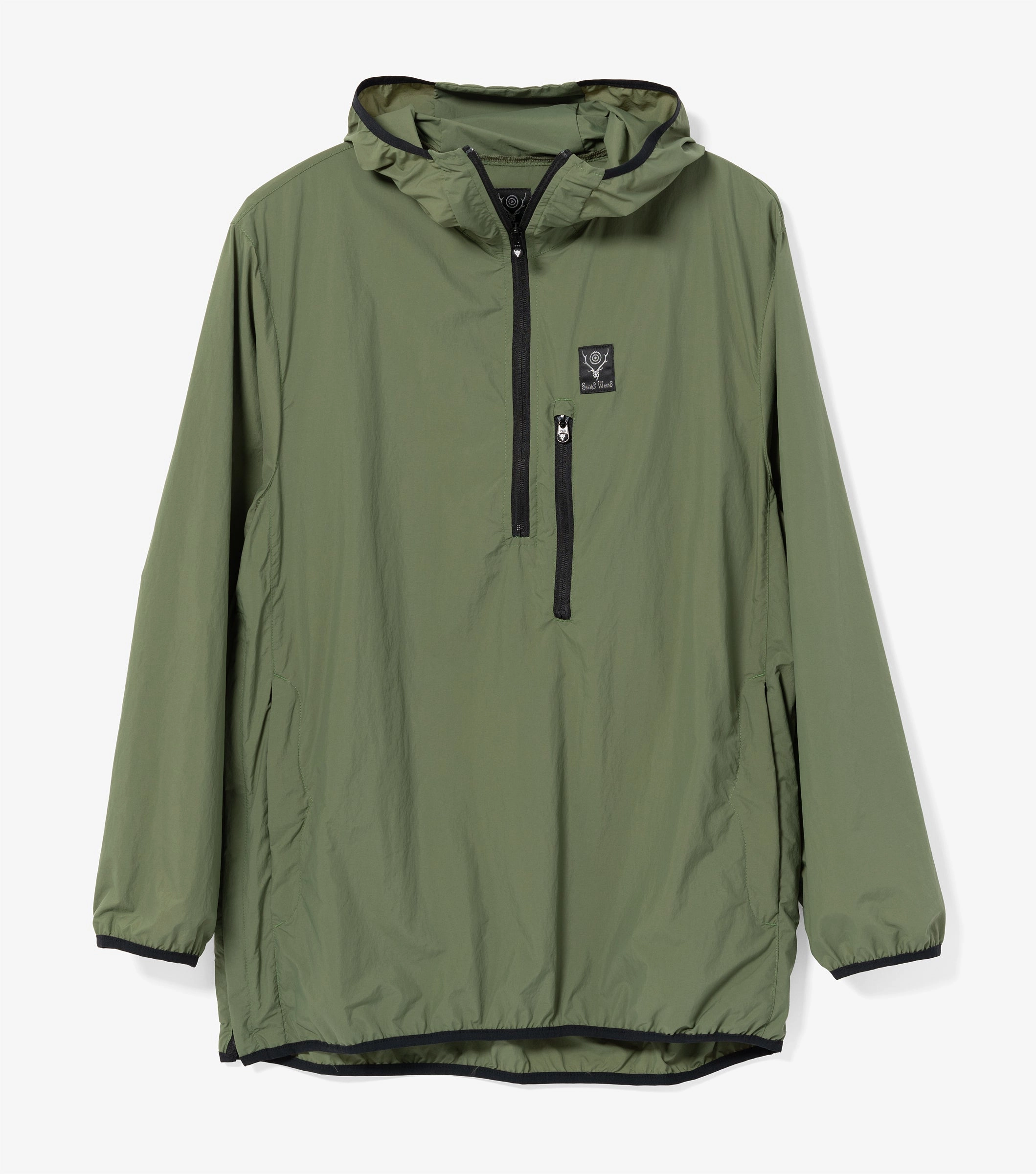 GarmentWashed Softness Soft Inner Lining Packable Parka (Olive)
