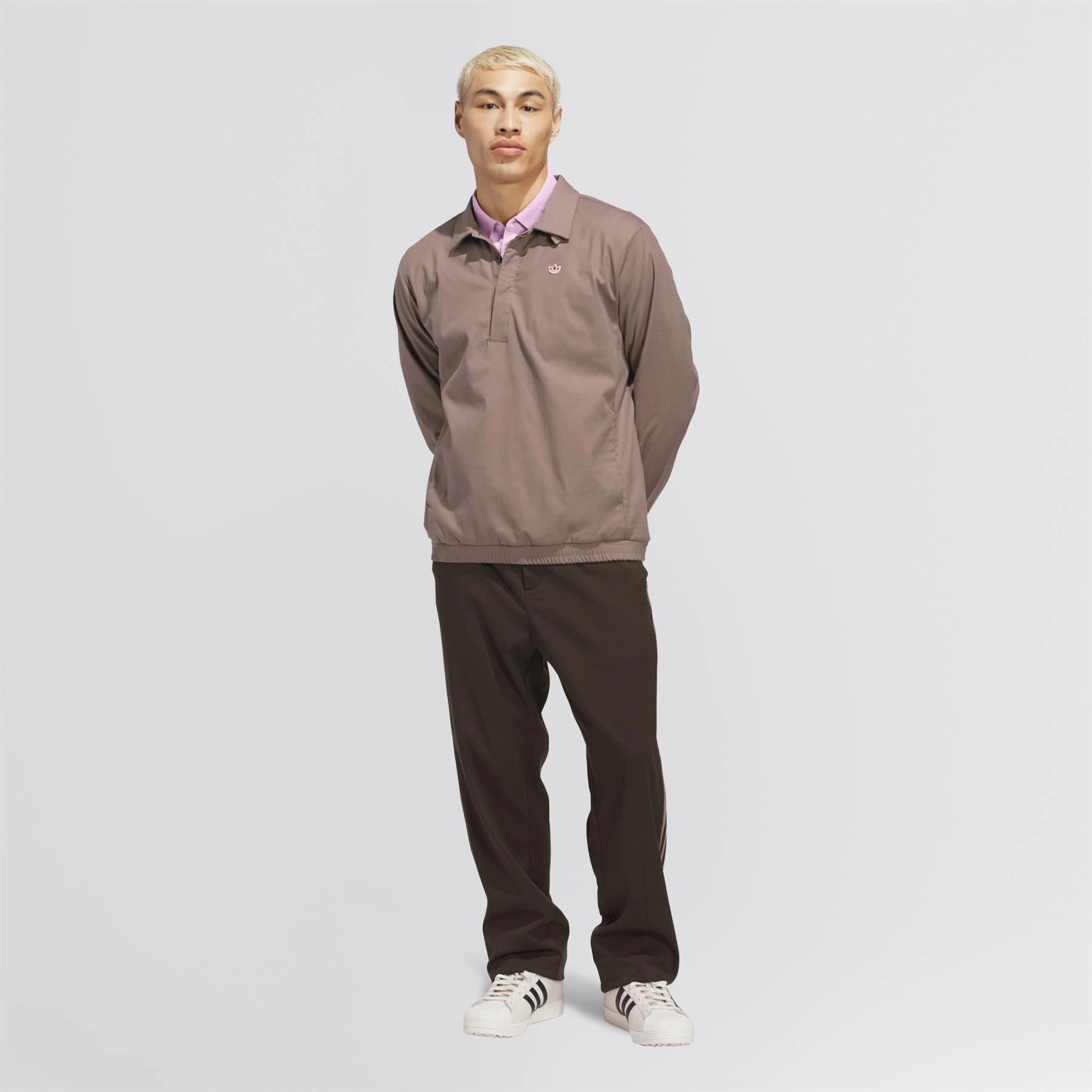 Wind Jacket Trace Brown City Streets Snag Free Surface