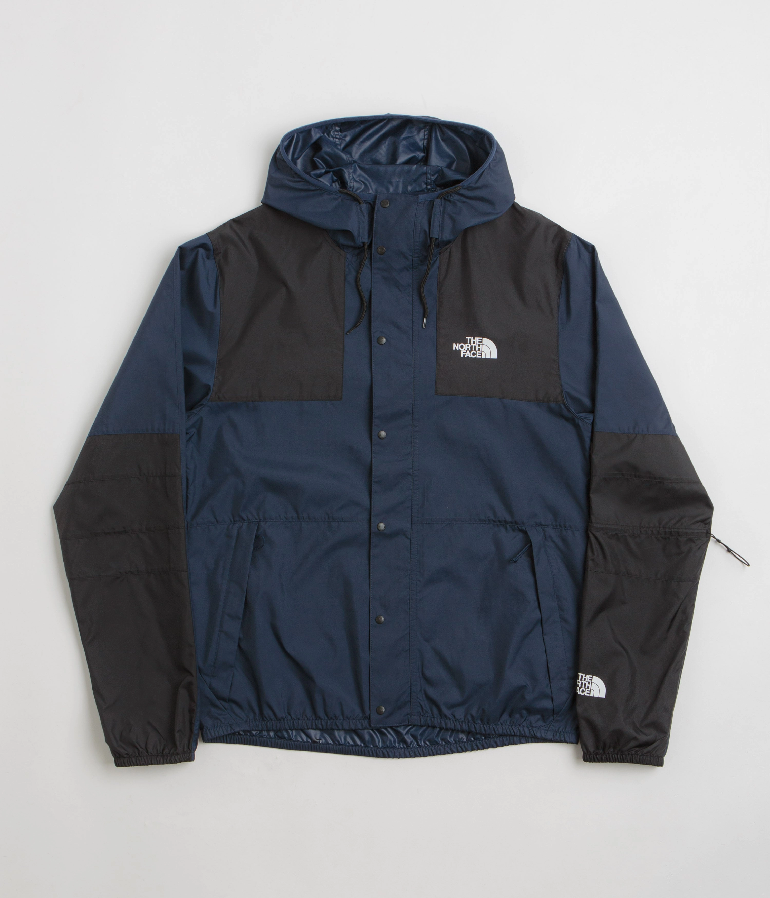 The North Face Seasonal Mountain Jacket - Summit Navy Recycled Polyester Blend WindproofConstruction
