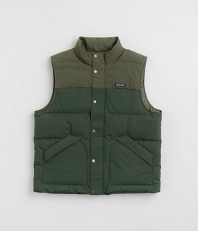 Functional Fit Patagonia Downdrift Vest - Torrey Pine Green