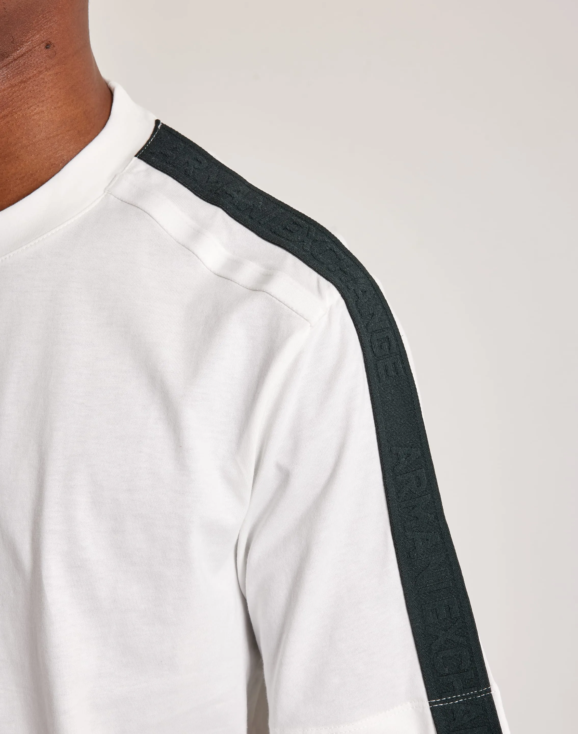Fairy Core Armani Exchange Logo Tape Tee