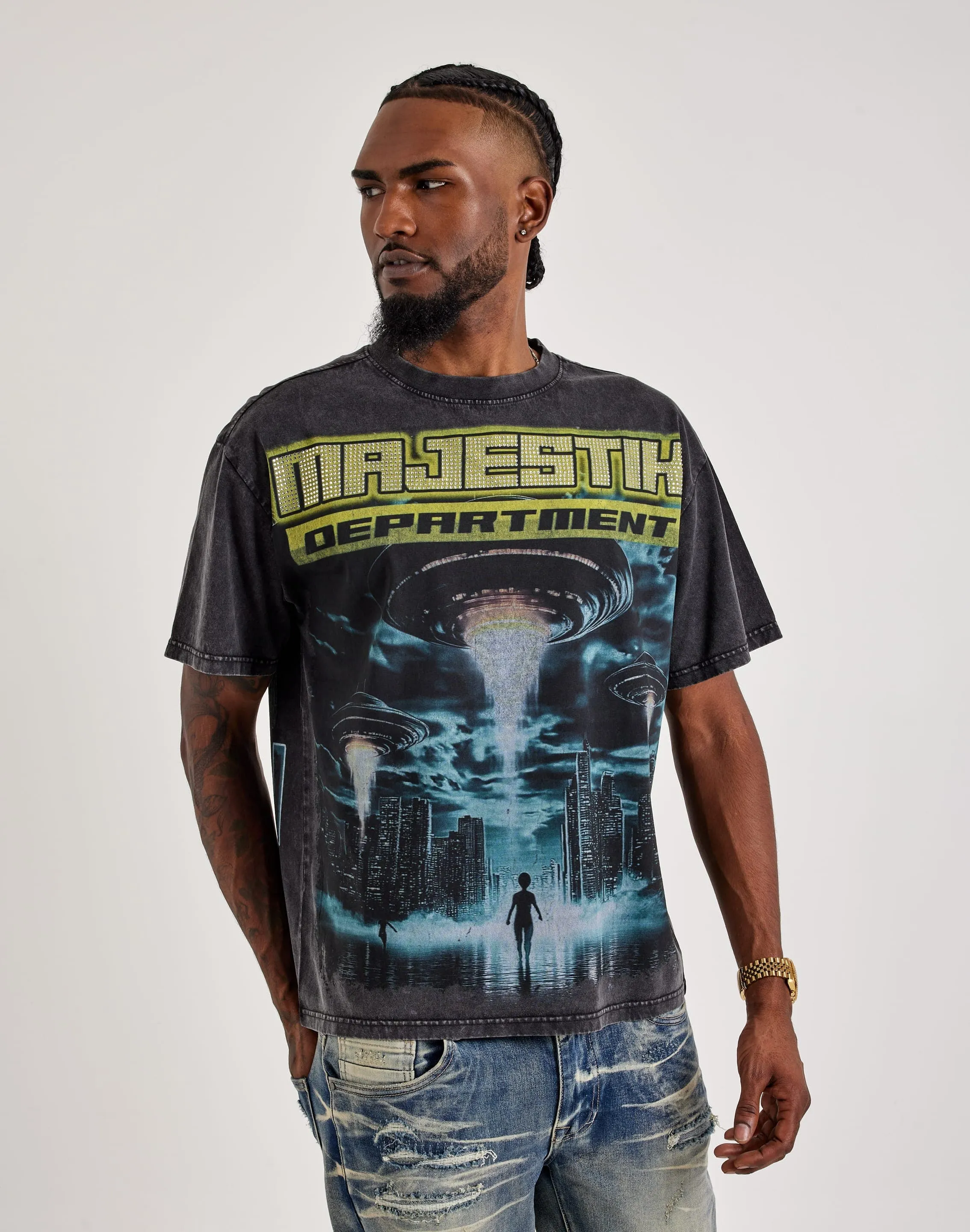 Earth Fit Soft Core Majestik Department Tee