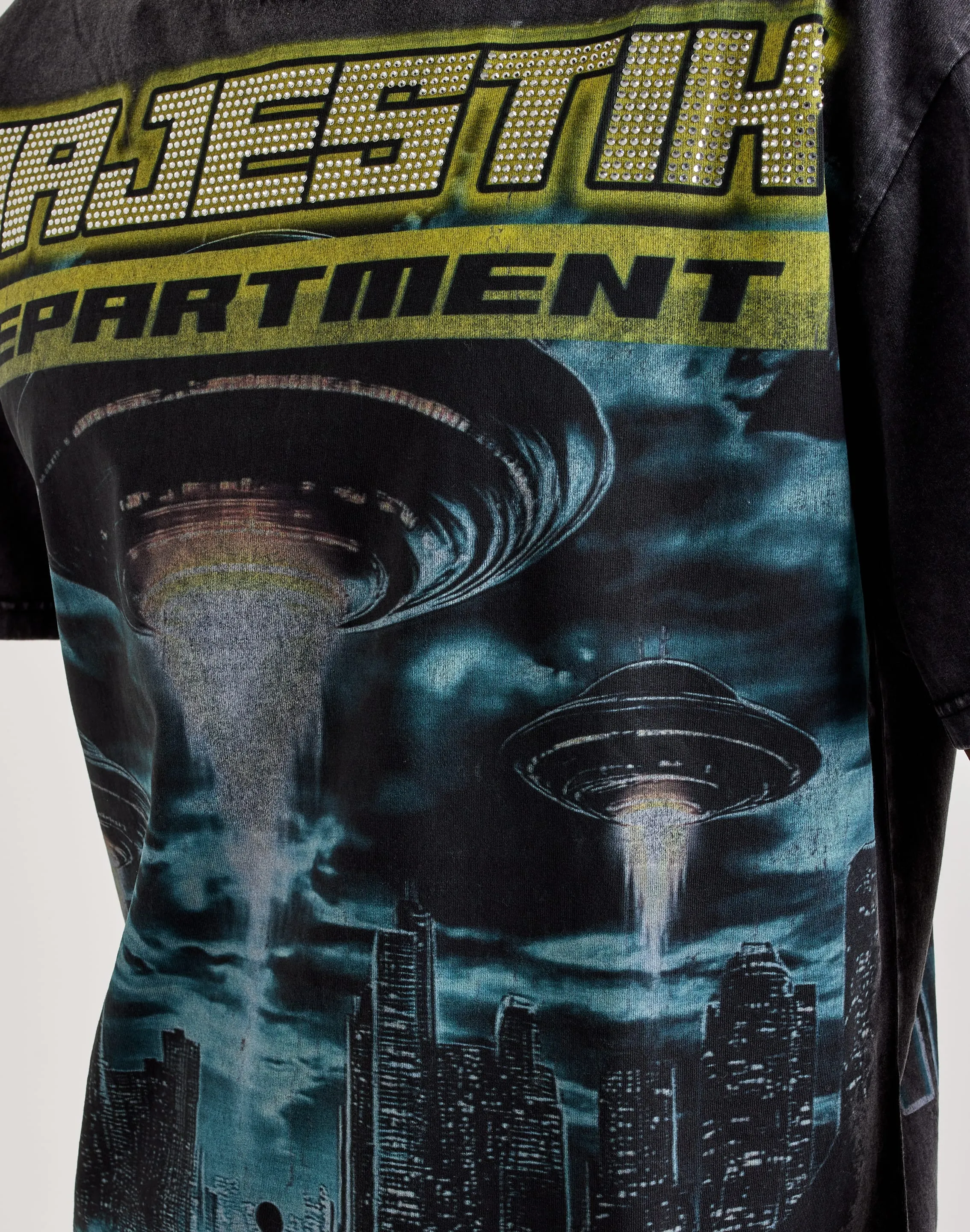 Majestik Department Tee Focus Mood Green Soul