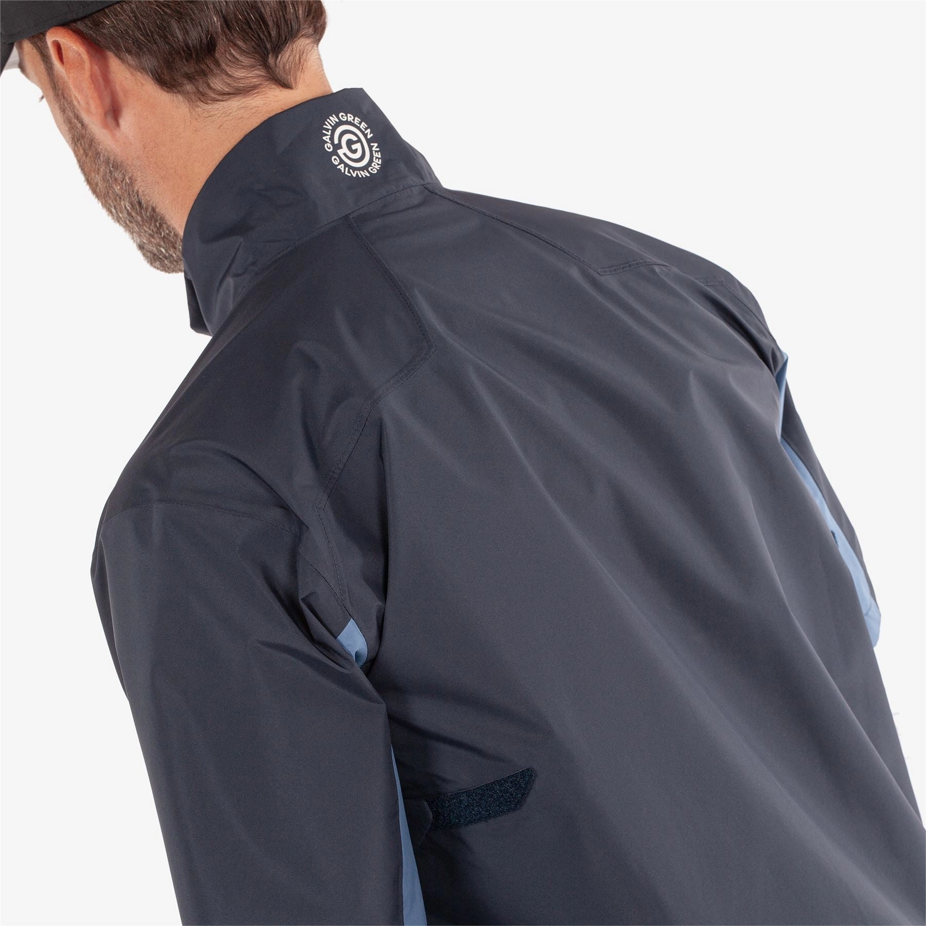 Stylish Shield Layer Function Air PERTEX SS Waterproof Jacket Navy/Moonlight Blue