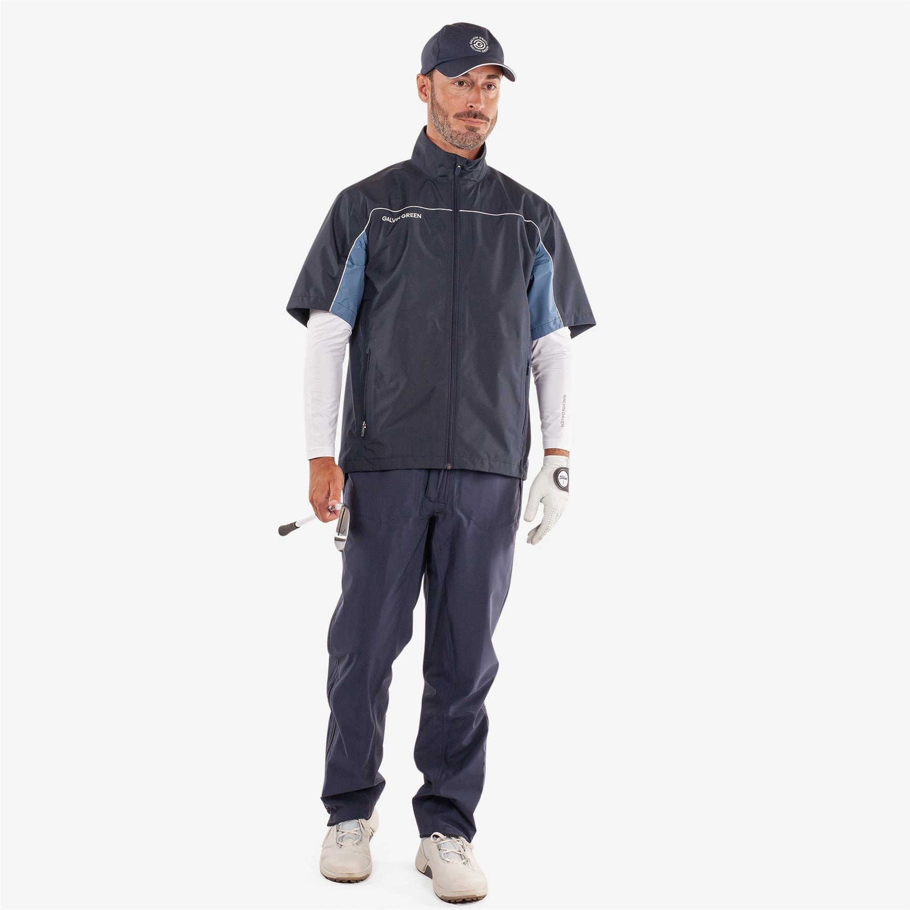 Air PERTEX SS Waterproof Jacket Navy/Moonlight Blue Easy Zip Stroll