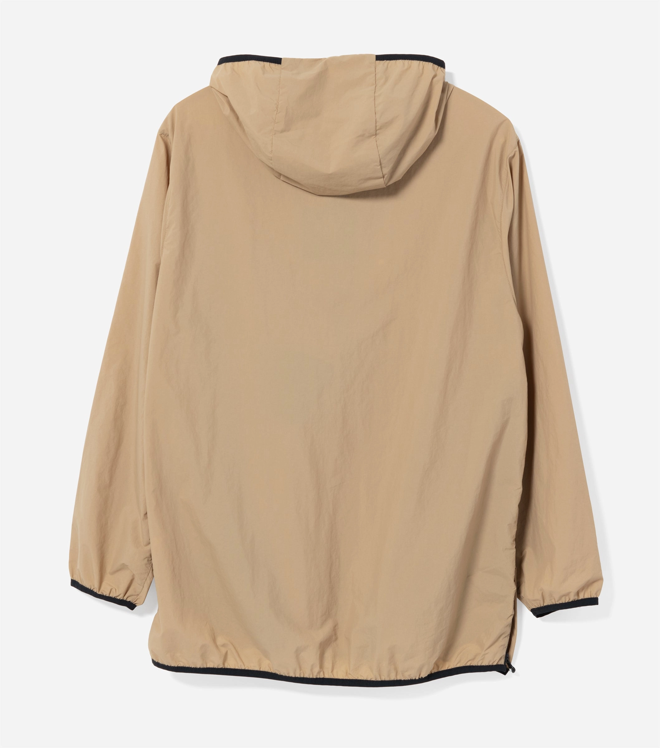Ventilated Back Panel Packable Parka (Khaki)