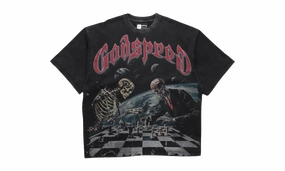 Checkmate T-Shirt "Black Wash" Halo Glow