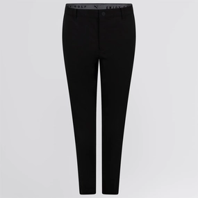 Stretch waistband TearResistantMaterial Dealer Tailored Pants Black