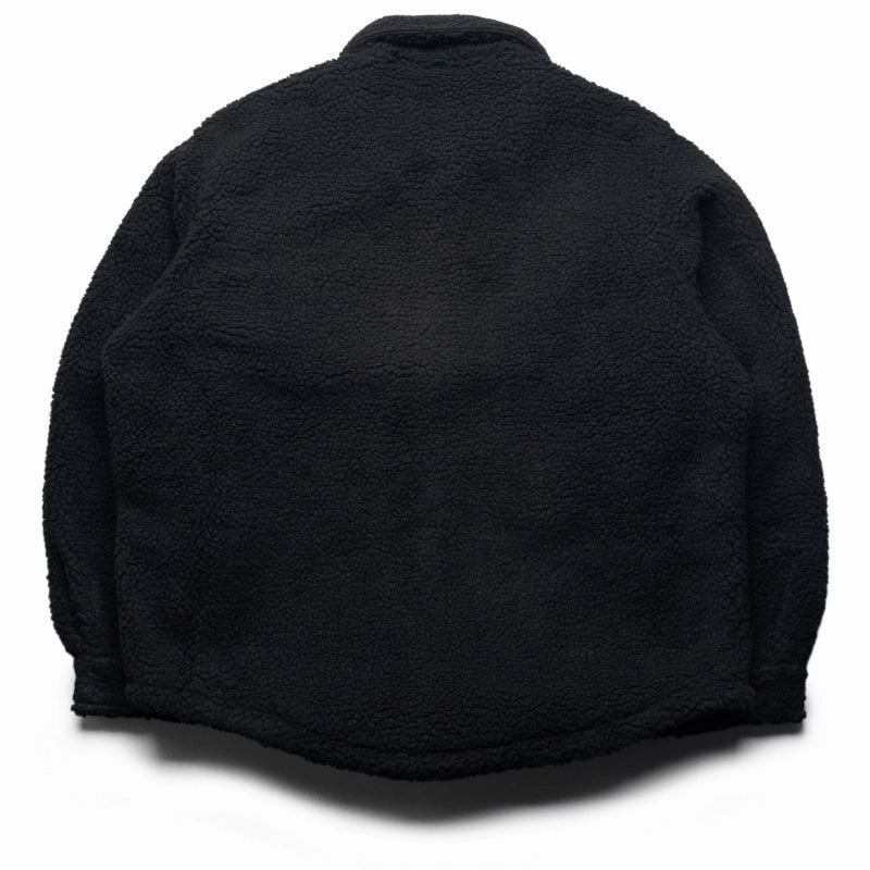 Fucking Awesome Pile Fleece Overshirt - Black kids All Season Fit