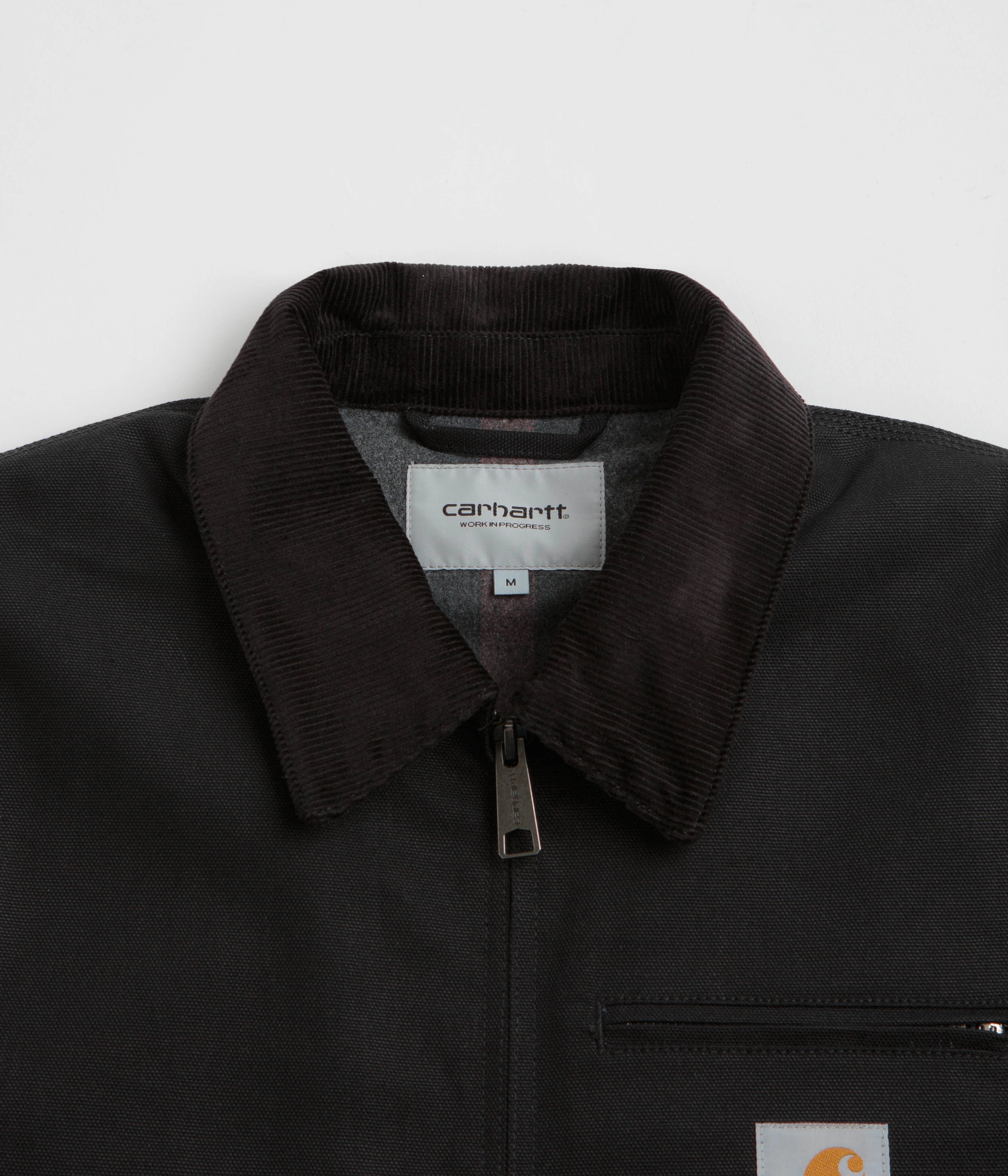Carhartt Detroit Jacket - Black / Black Rigid Forget