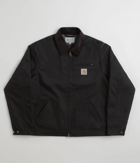 Active Edge Carhartt Detroit Jacket - Black / Black Rigid