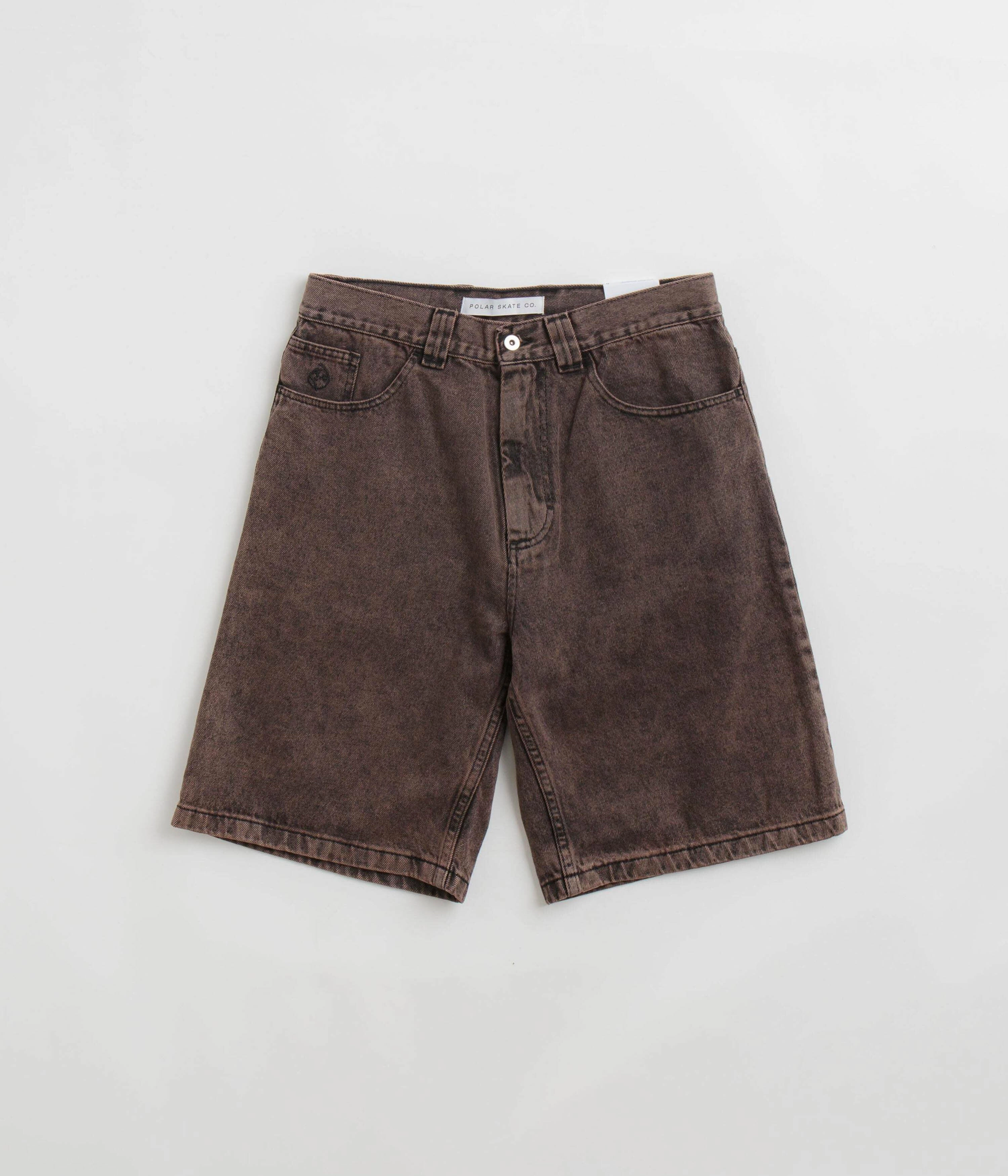 Pocket Reinforcement Polar Big Boy Shorts - Mud Brown
