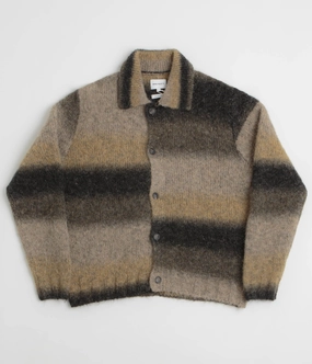 Functional Design Norse Projects Erik Alpaca Wool Jacket - Utility Khaki