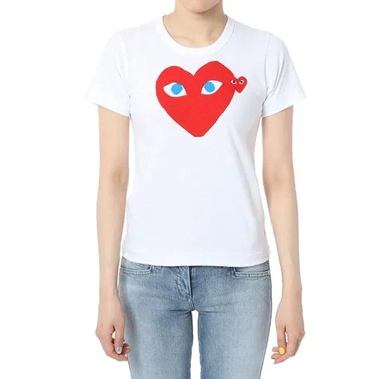 WMNS RED HEART - RED / WHITE SoftTouch