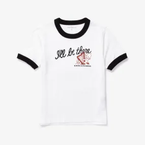 Wmns Short Sleeve I'll Be There T-Shirt mountain climate sweater silhouette