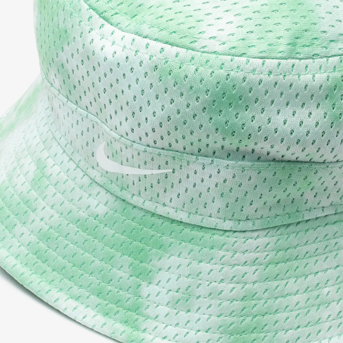 WMNS TIE DYE BUCKET HAT - GREEN GLOW SweatAbsorbingTexture