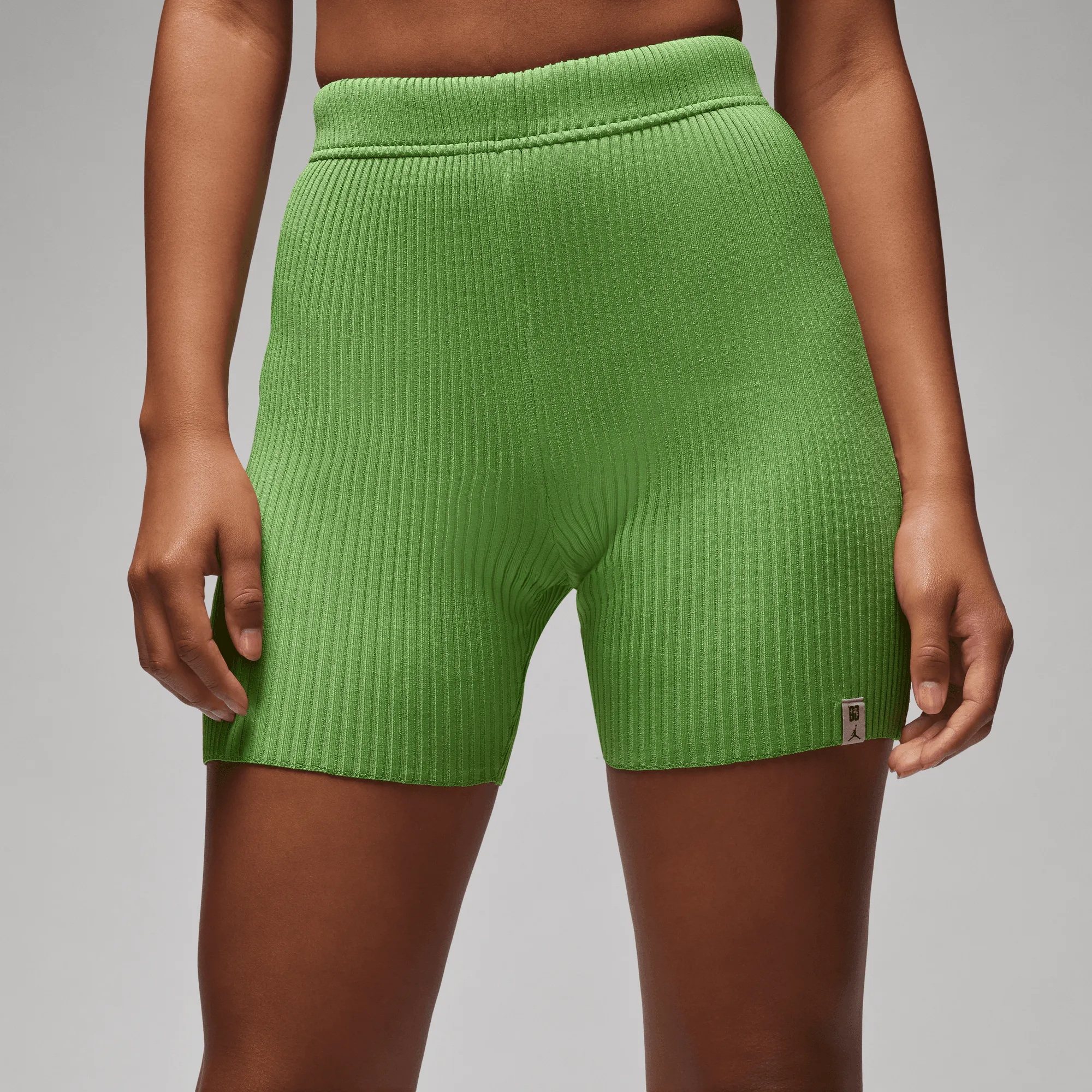 WMNS UNION X BEPHIES BEAUTY SUPPLY X JORDAN X UNION BIKE SHORTS - LIME ICE / COCNUT SeamlessFit