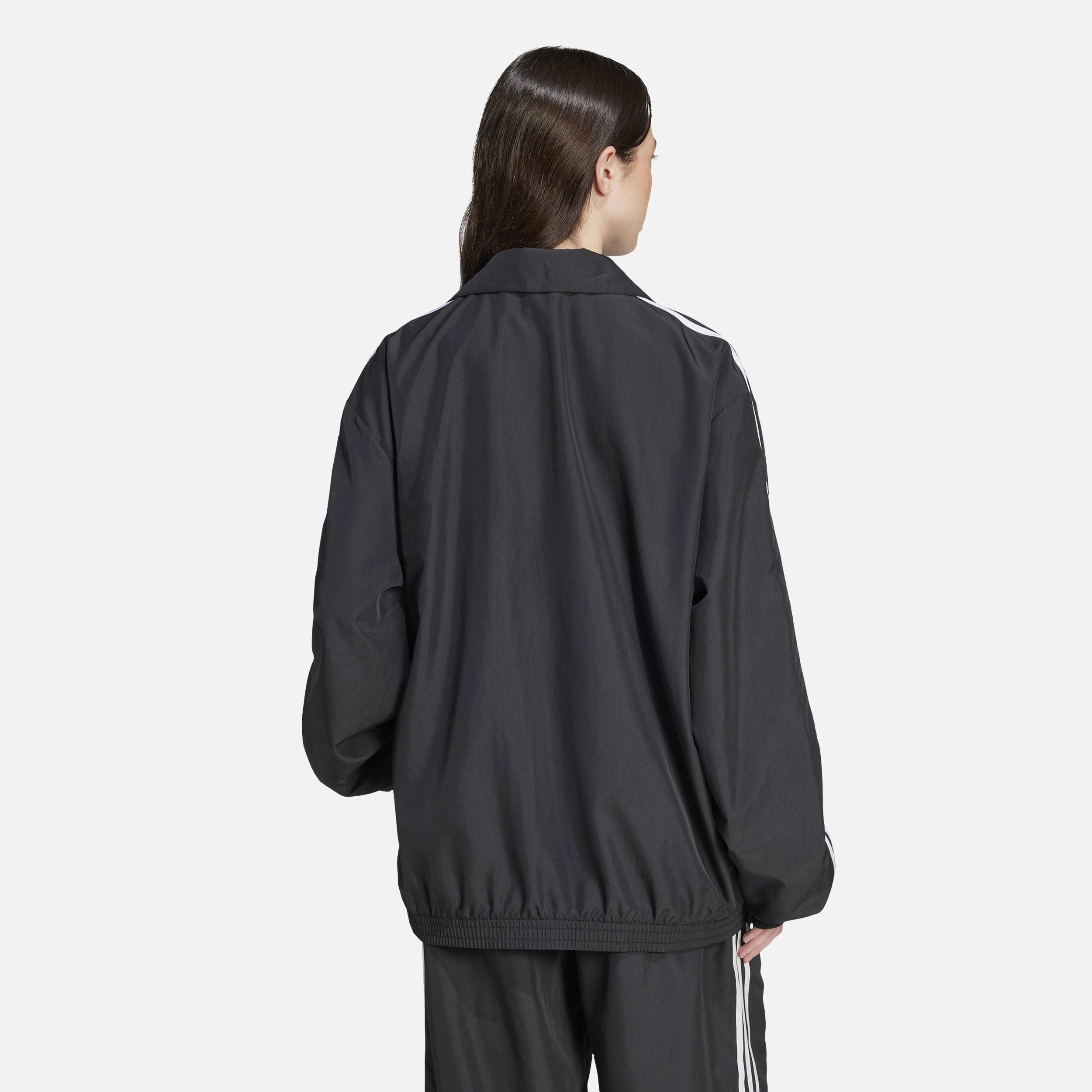 Wmns Adilenium Season 3 Oversized Track Top Raglan Sleeve Construction