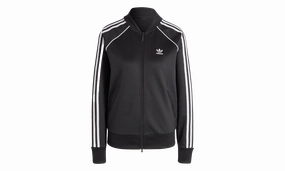 Icon Fit SnagProofMaterial Wo SUPERSTAR TRACKTOP PB "Black"