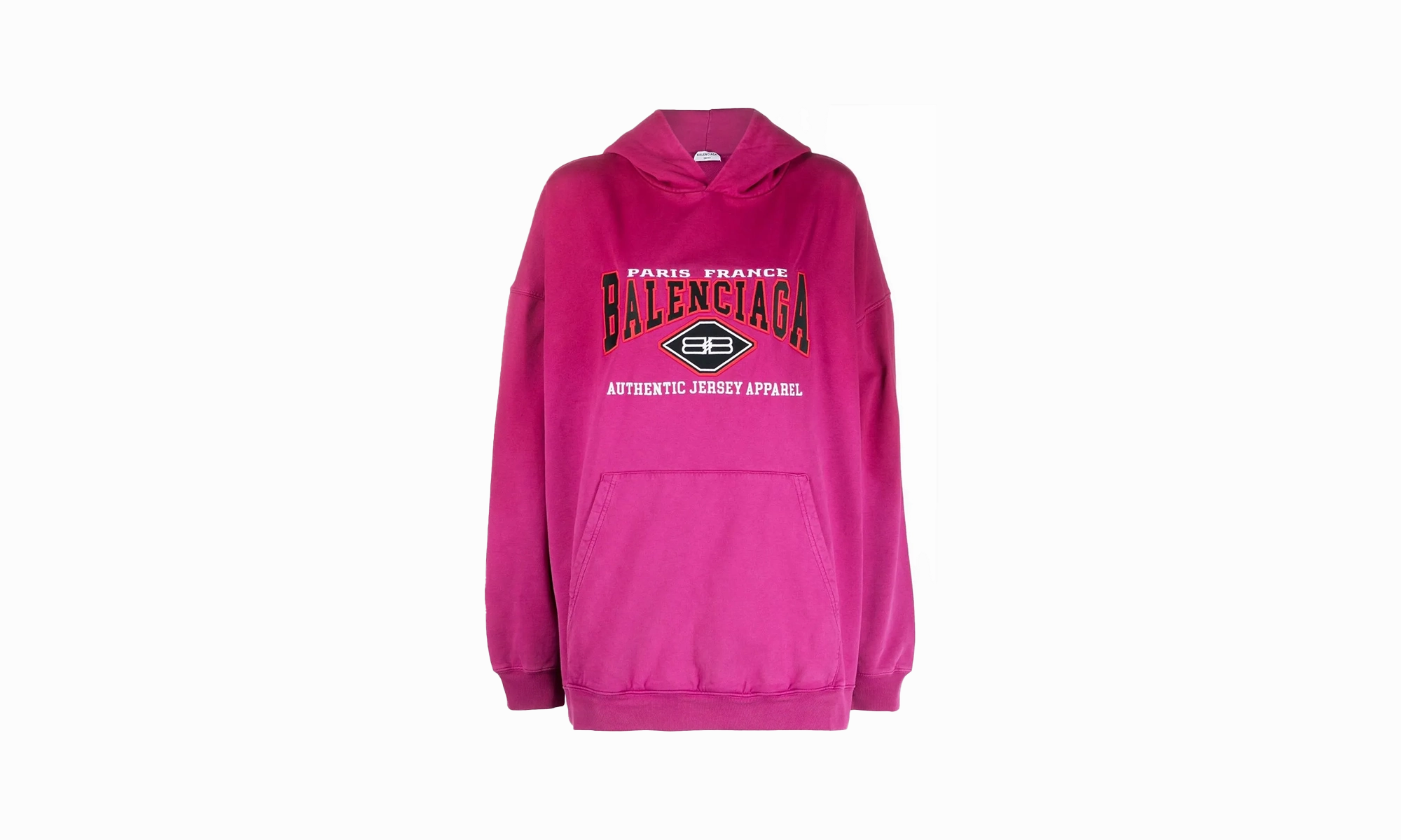 Women's Fuchsia Pink Authentic Medium Hoodie "Pink"