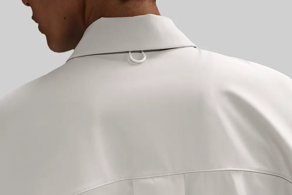 Women's Nike Dri-FIT Oversized Long-Sleeve Top Comfort Cushion Neckline Durable Color Retention