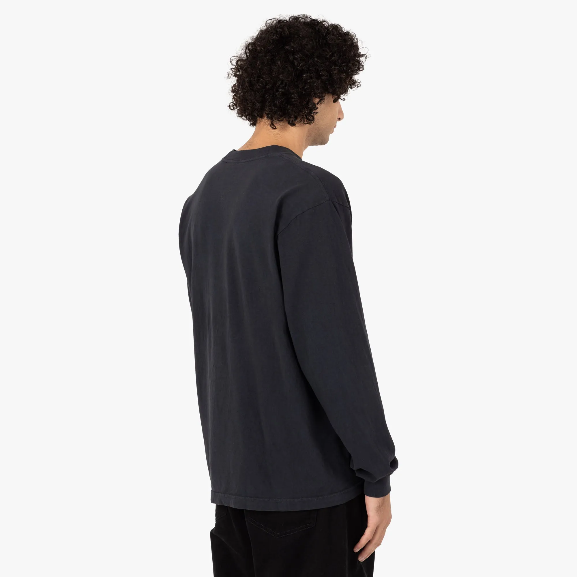 b.Eautiful Left Logo Long Sleeve Shirt / Black Printed motif Seasonal