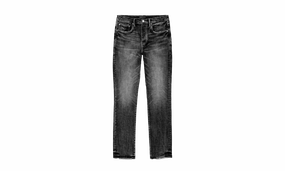 Vintage Washed Jeans "Black" Lightweight Material Outfit Formula