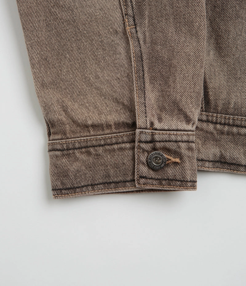 weekend Reflective Dime Denim Jacket - Dipped Sandblasted Brown