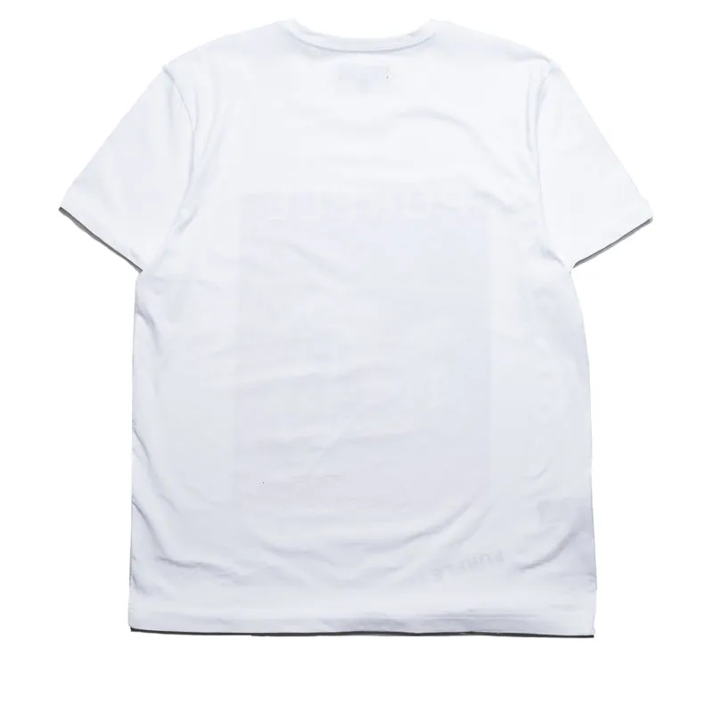 Purple Brand All Chrome Tee - White cabin event theme park