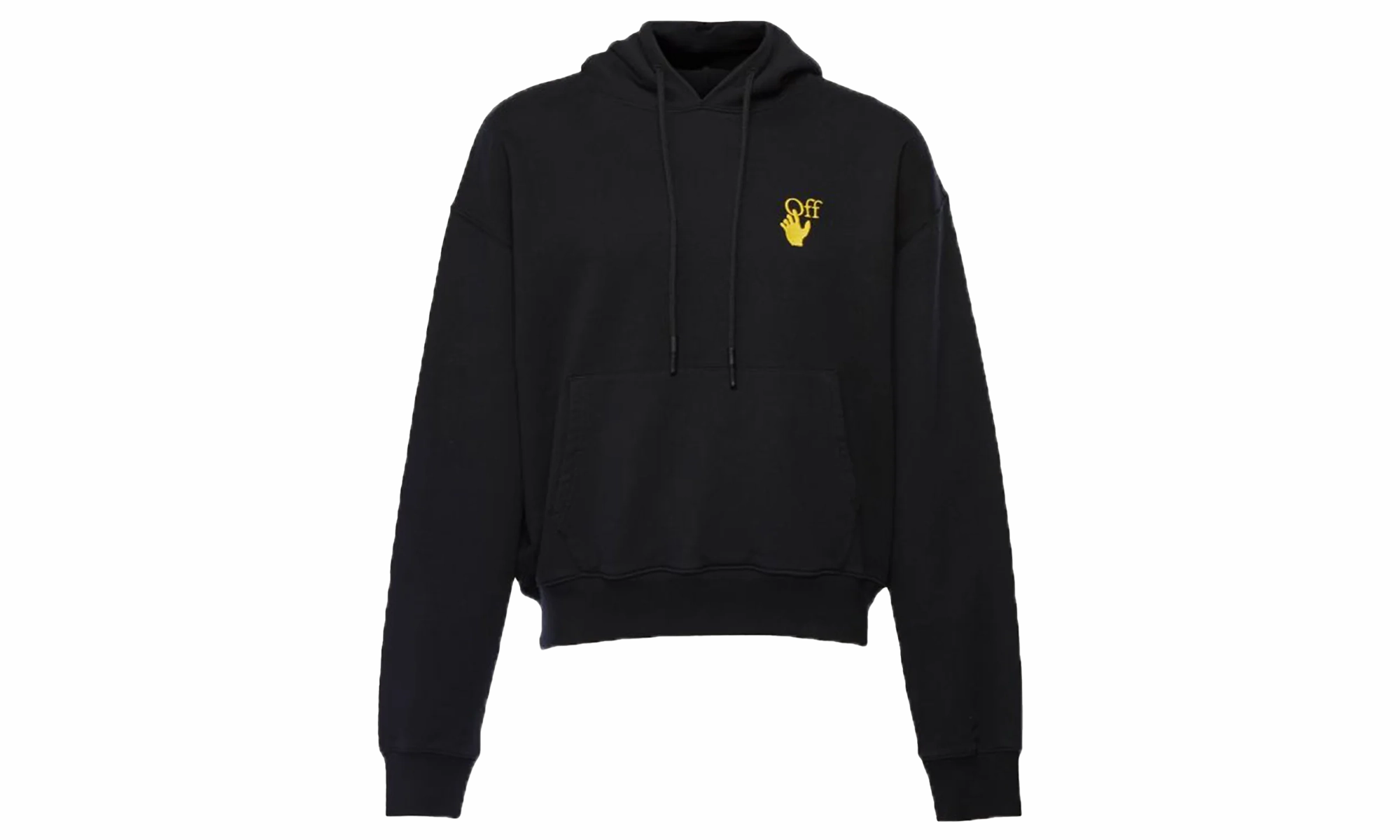 World Wide Over Hoodie "Black / Yellow"