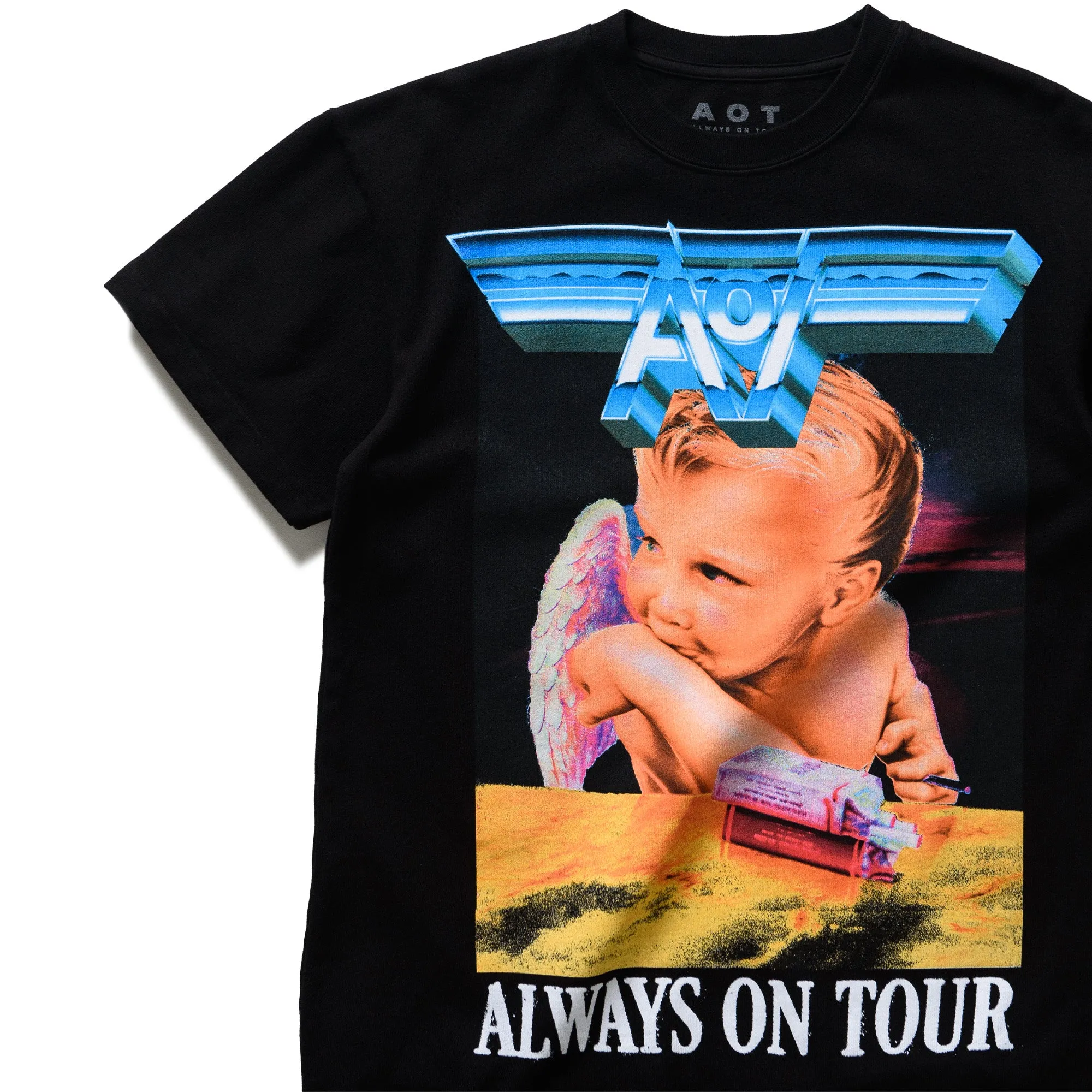 Always On Tour 1984 Tee - Black Classic Style