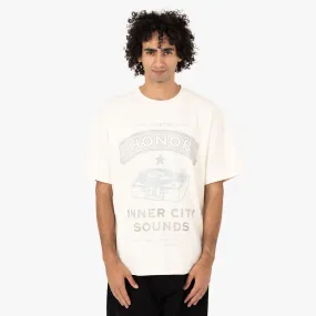 Pin Honor The Gift Honor Records T-shirt / Cream