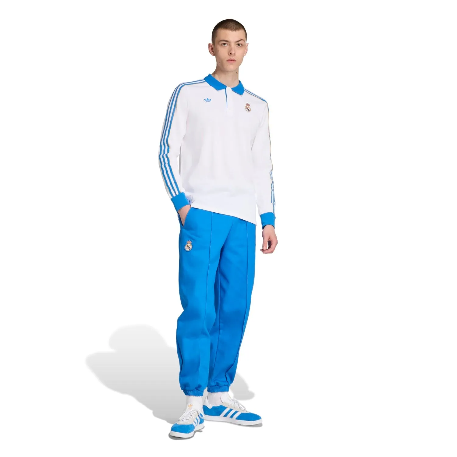 Real Madrid Icon LS Polo -Mens Low Care