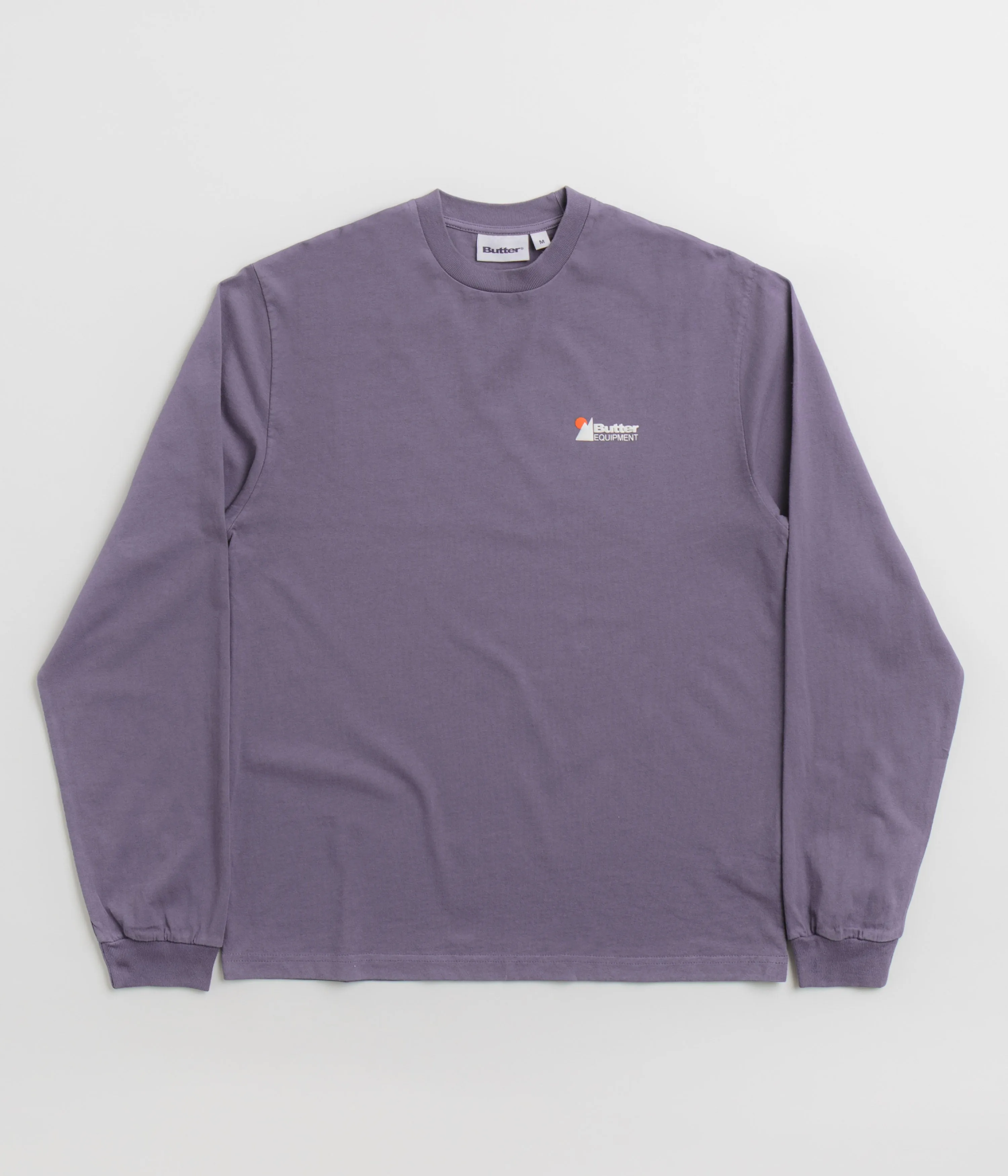 Butter Goods Pigment Dye Long Sleeve T-Shirt - Dusk semi-formal event