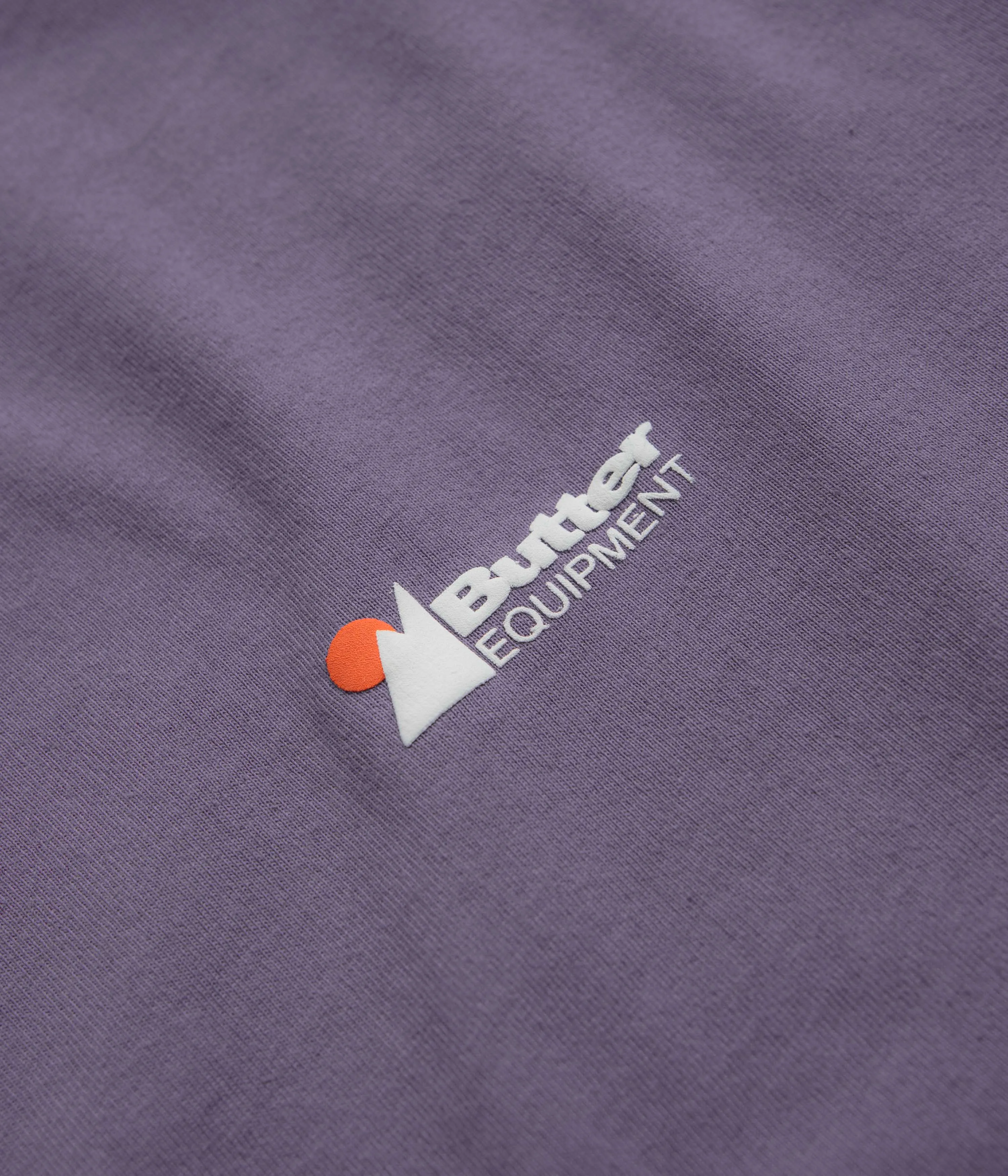 vintage Butter Goods Pigment Dye Long Sleeve T-Shirt - Dusk