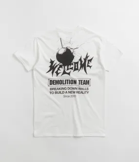 bus venue Welcome Demolition T-Shirt - White