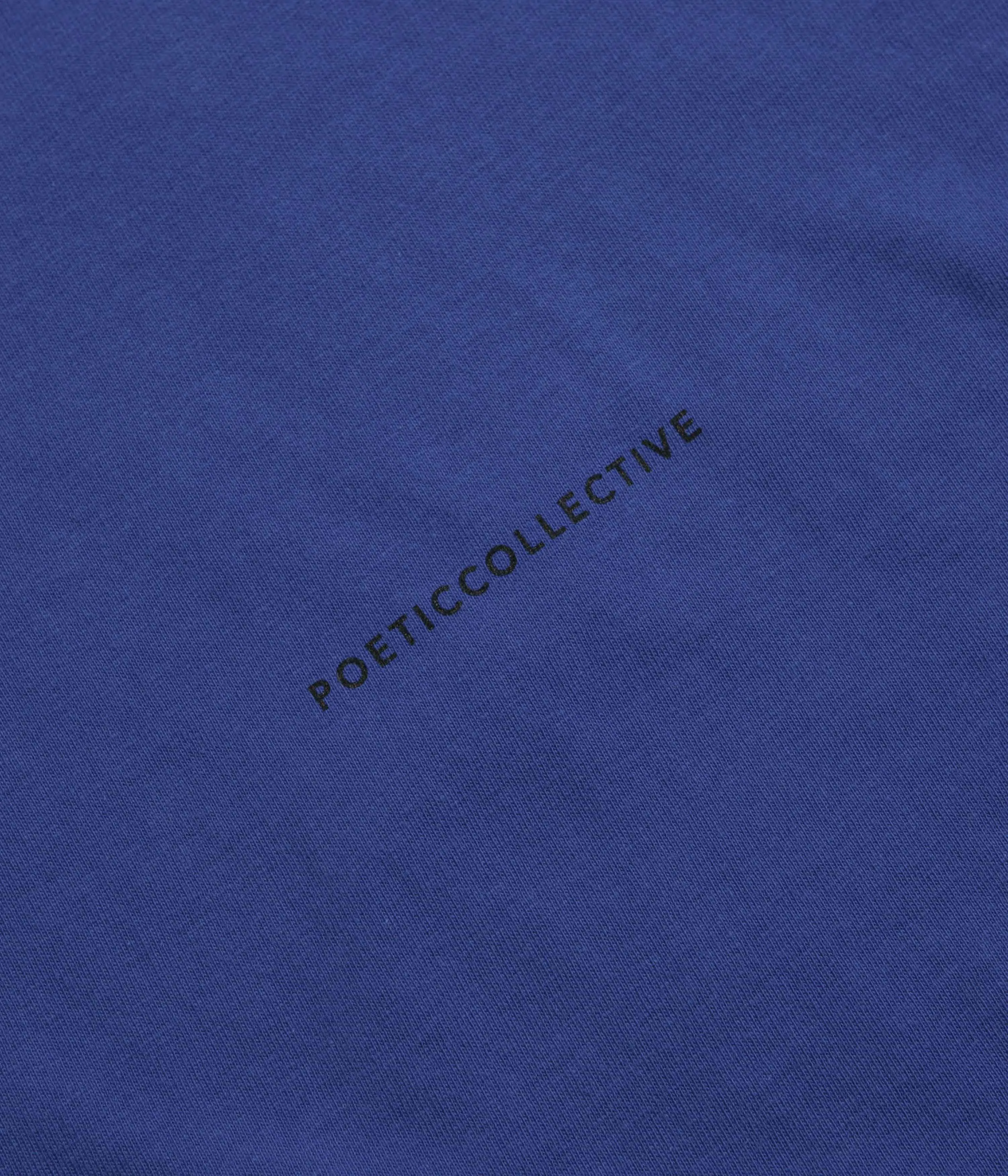 Poetic Collective Skull T-Shirt - Blue Tailored Fit