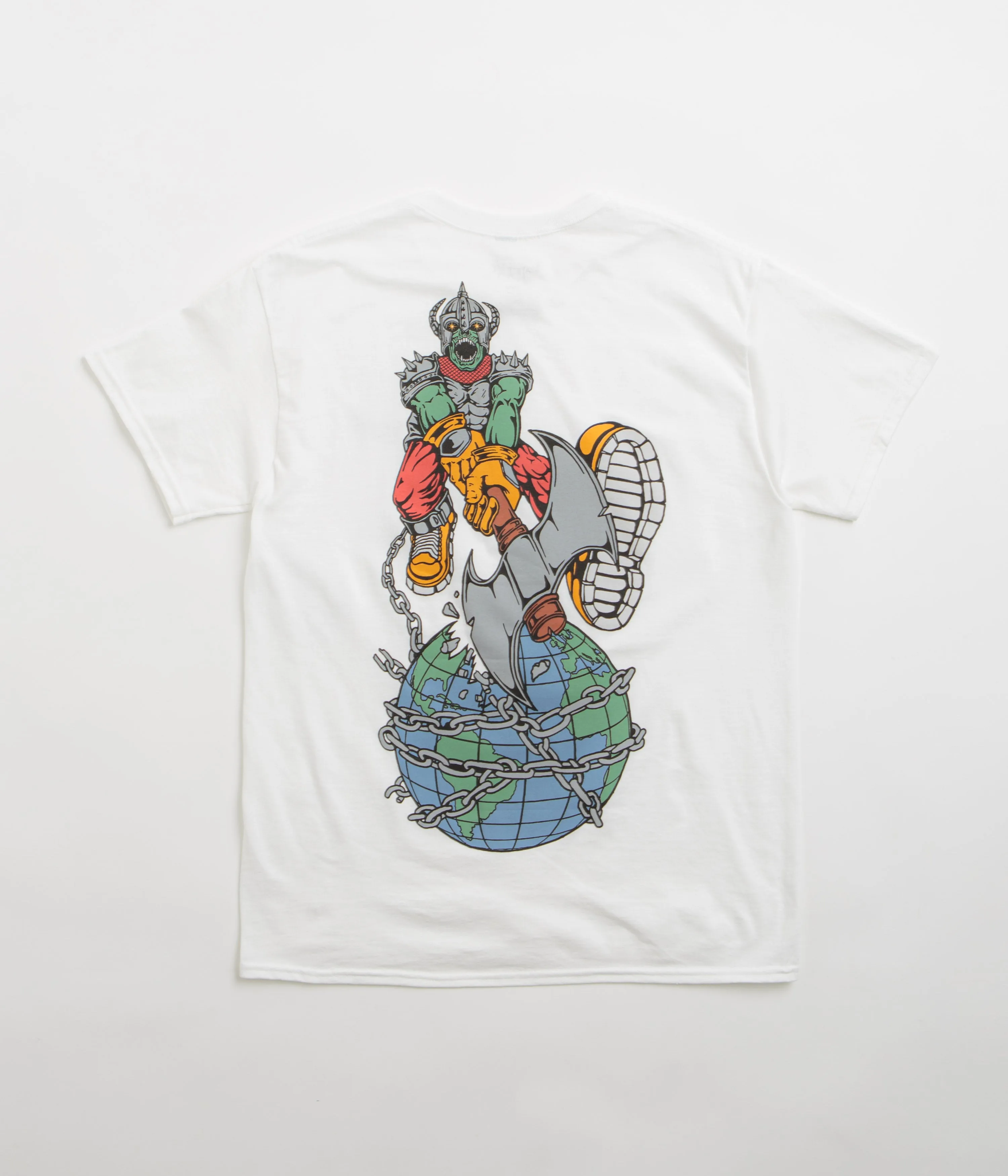 Welcome Unchained T-Shirt - White Subtle patterns
