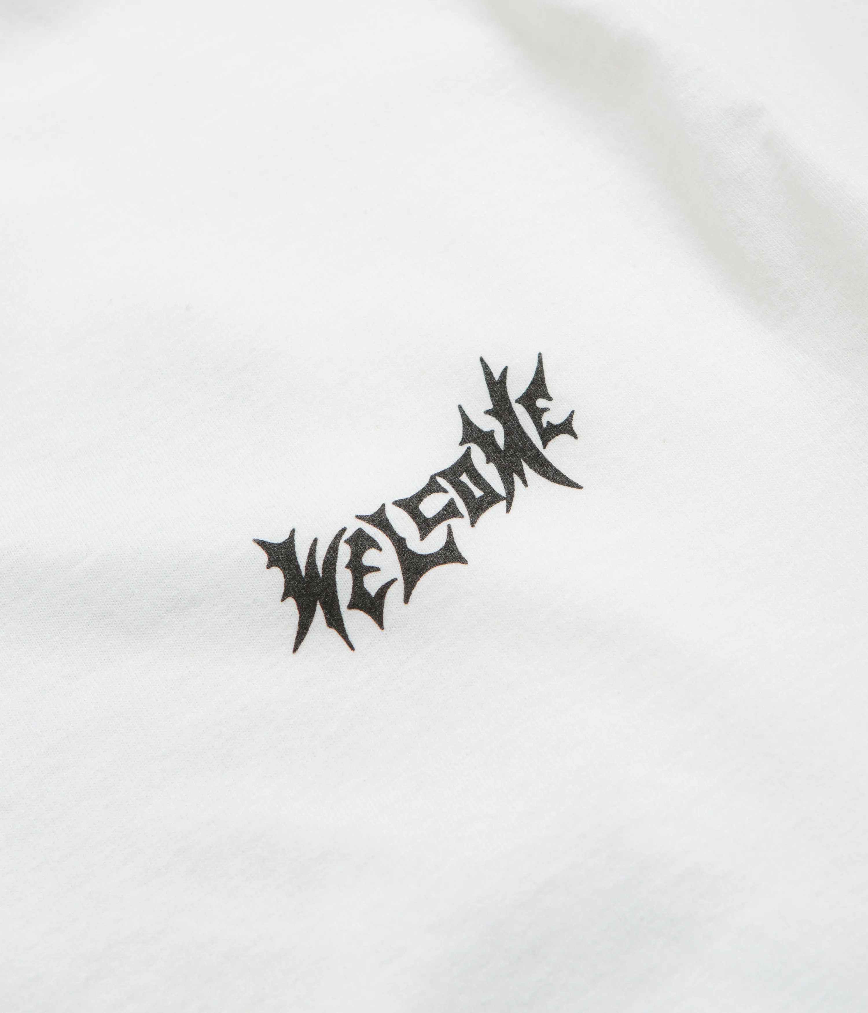 Welcome Unchained T-Shirt - White gathers