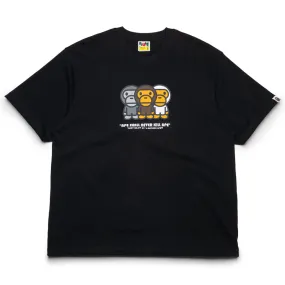 A Bathing Ape Baby Milo Tee - Black hockey venue Coffee Shop