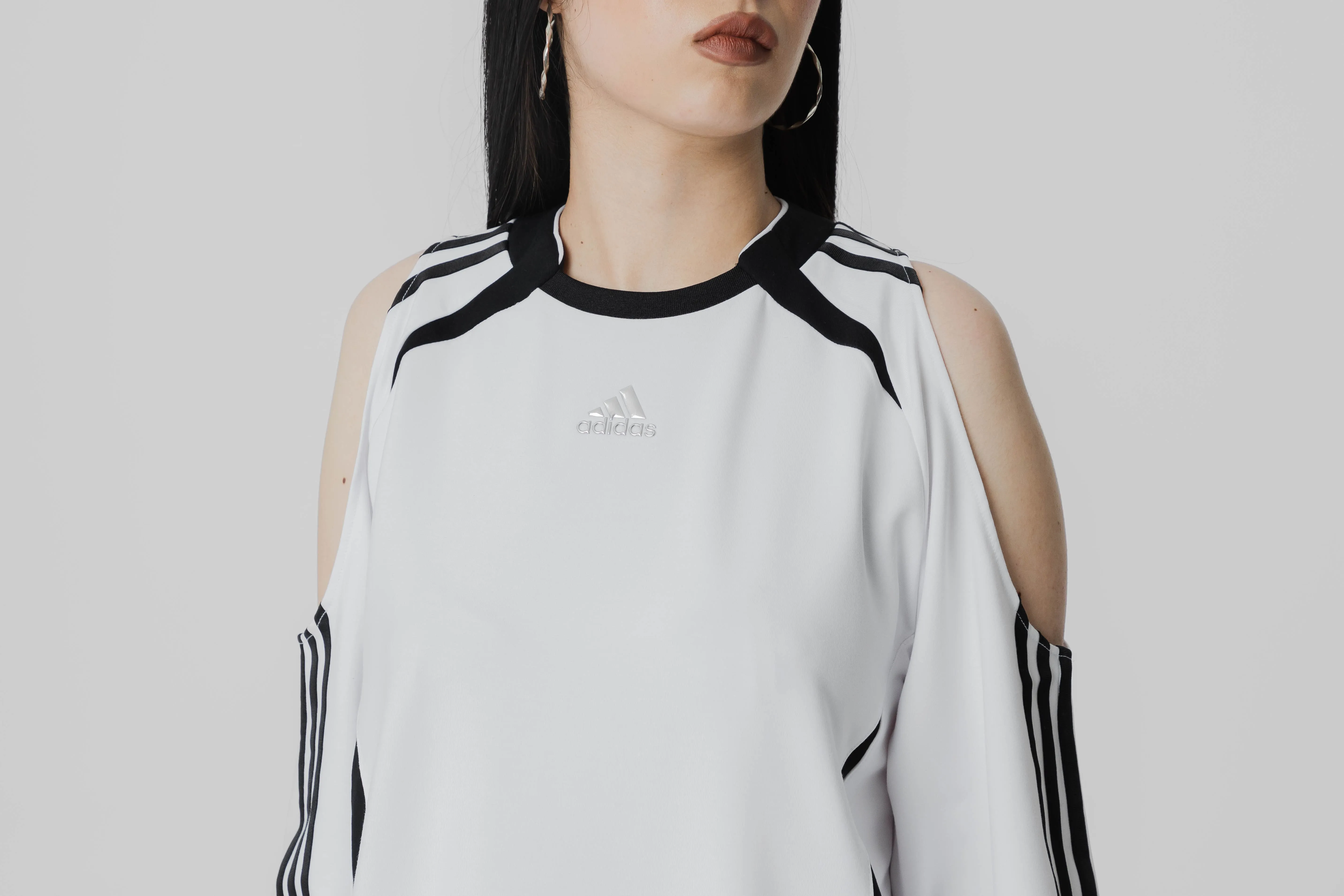 Tubular Body Construction Biodegradable Fiber Blend Women's adidas Originals x OG L.A. Fashion Jersey